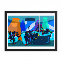 "Strip Club" Framed Print