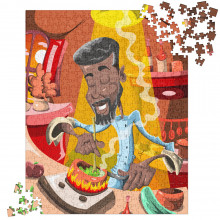 "The Chef" Jigsaw puzzle